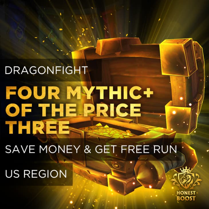 FOUR MYTHIC+ FOR THE PRICE THREE (US REGION)