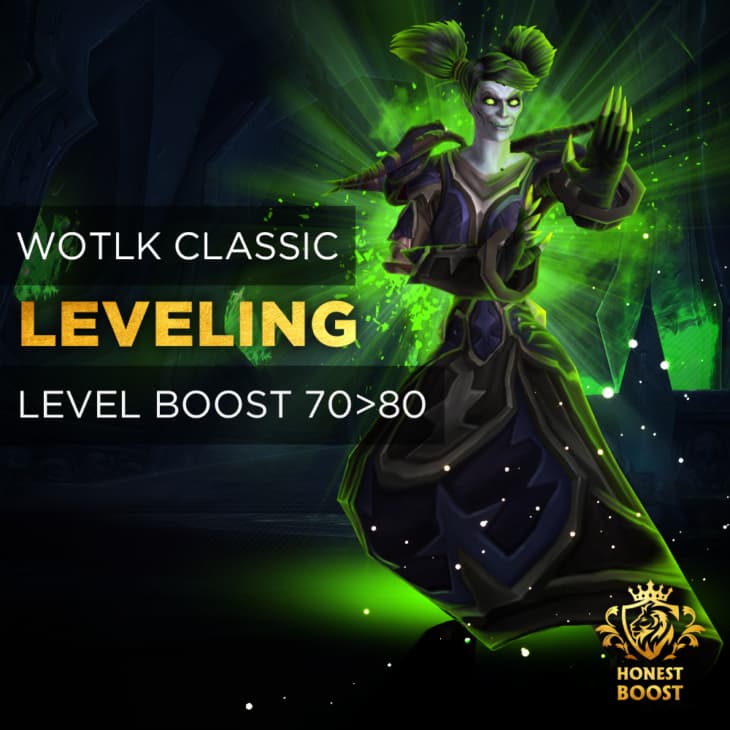 WOTLK 70-80 LEVELING BOOST