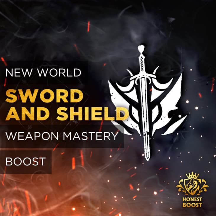 SWORD AND SHIELD WEAPON MASTERY LEVELING