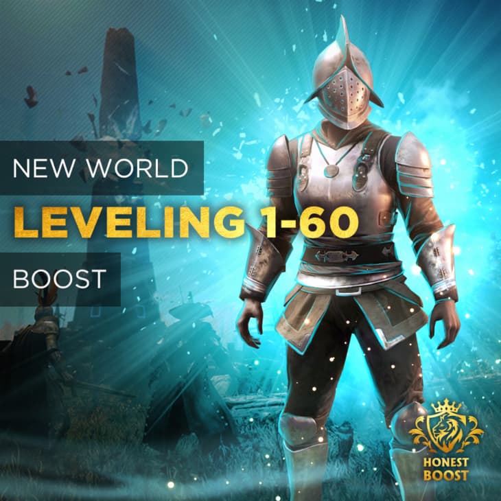 NEW WORLD 1-60 LEVELING BOOST