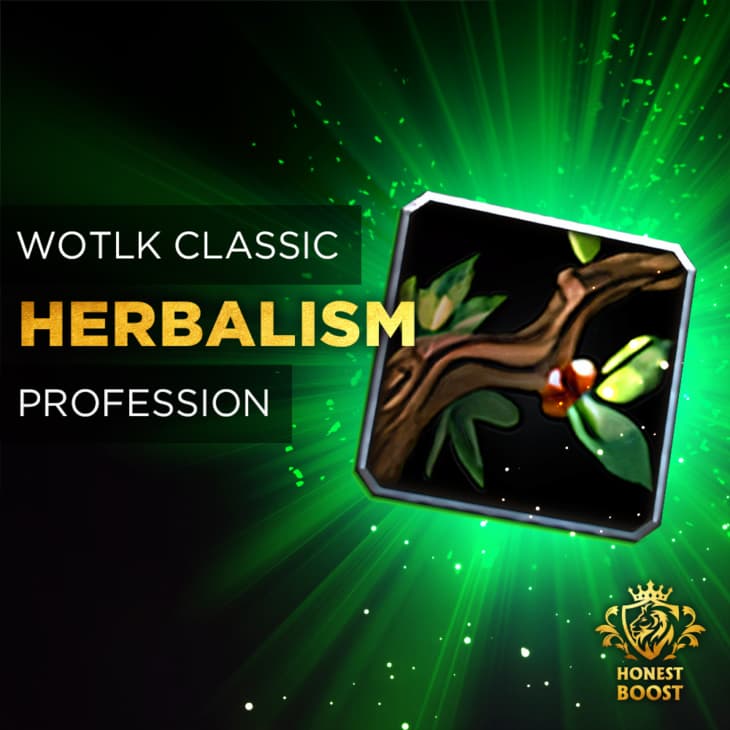 HERBALISM PROFESSION LEVELING BOOST